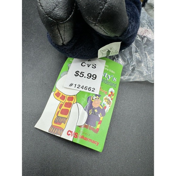 Frosty The Snowman Traffic Cop Plush Doll Bennie Stuffins CVS 6" New In Bag! - Picture 10 of 10